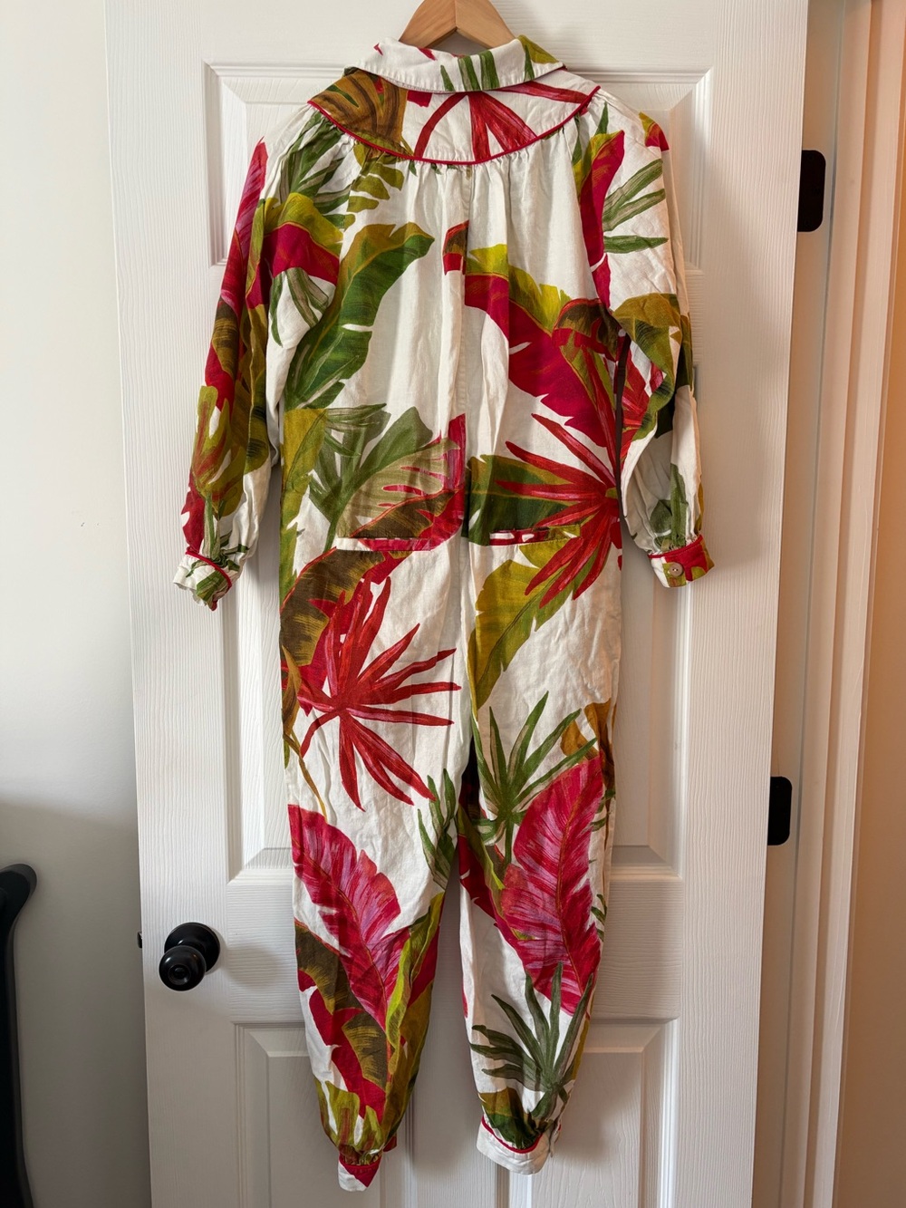 Farm Rio Spring Forest Jumpsuit Size XS - Picture 8 of 10